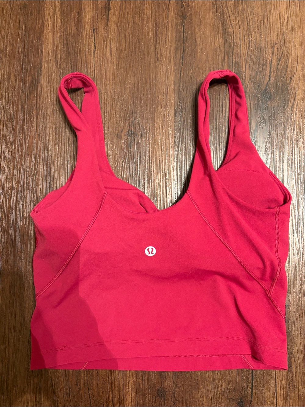 lululemon athletica Raspberry Magenta Cropped Tank top women’s sz XS